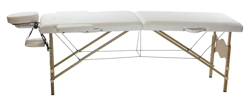 Lightweight Portable Massage Table w/ Wooden Legs - Image 6