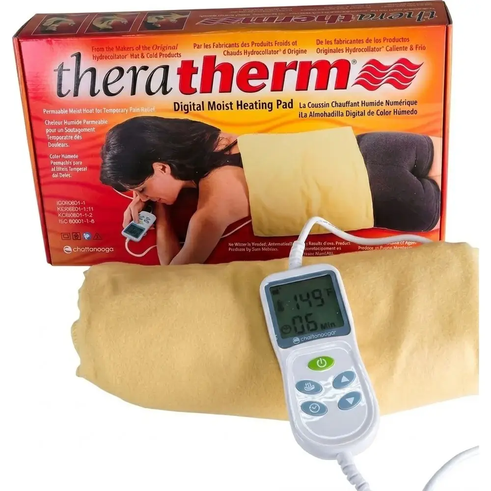 Theratherm® Digital Moist Heating Pad / Standard - 14" x 27" - Image 2